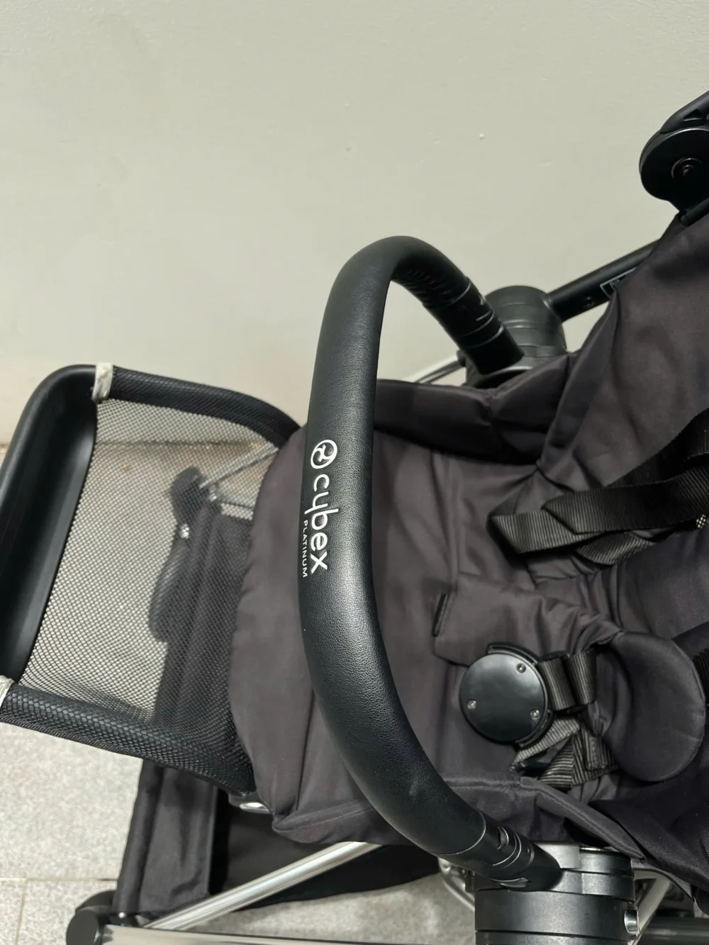 Xe đẩy Cybex mios 1 màu đen khung bạc 0-4 tuổi - Ảnh 8