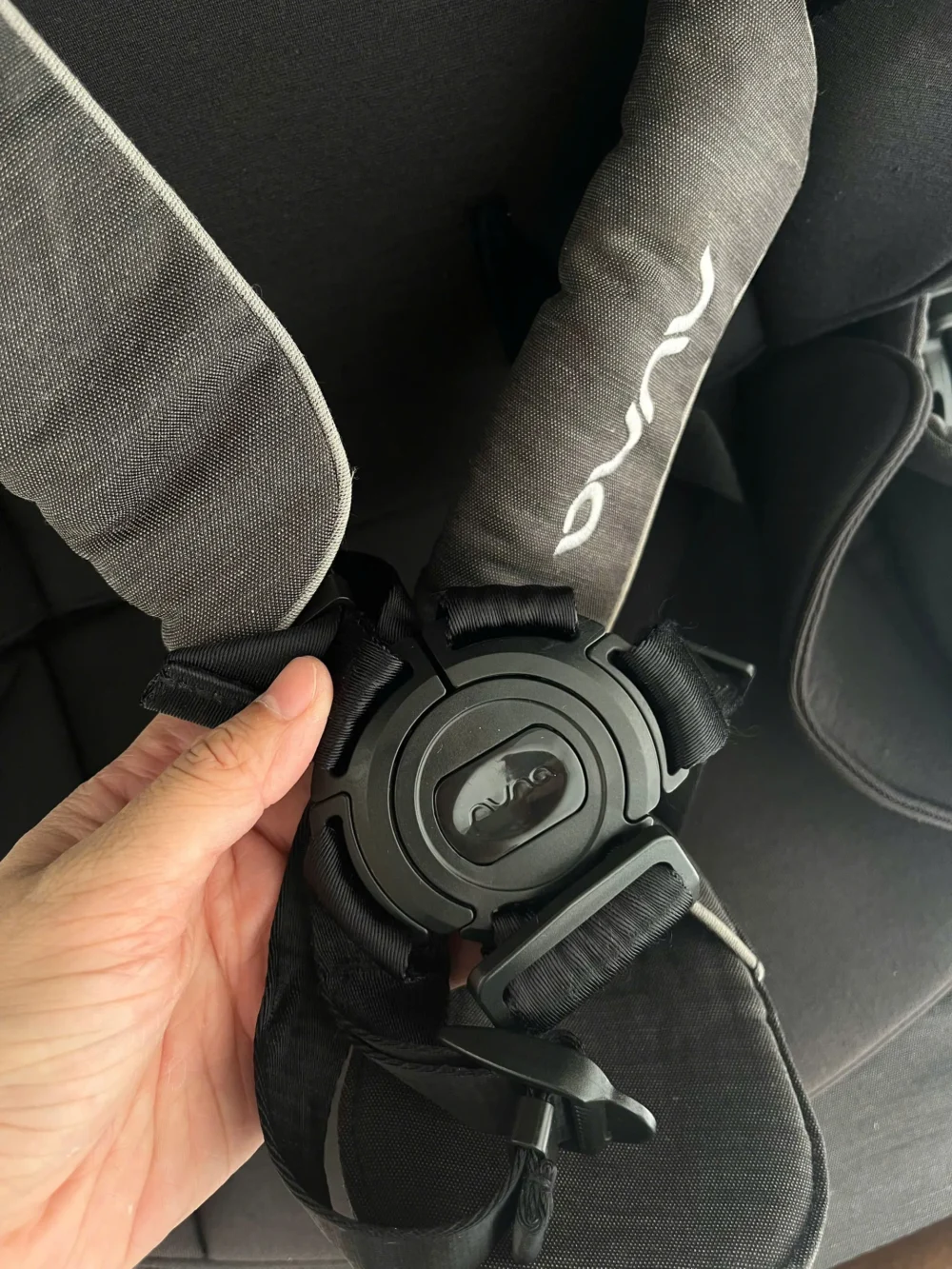 Xe đẩy Nuna triv màu xám đậm khung bạc 0-4 tuổi - Ảnh 14