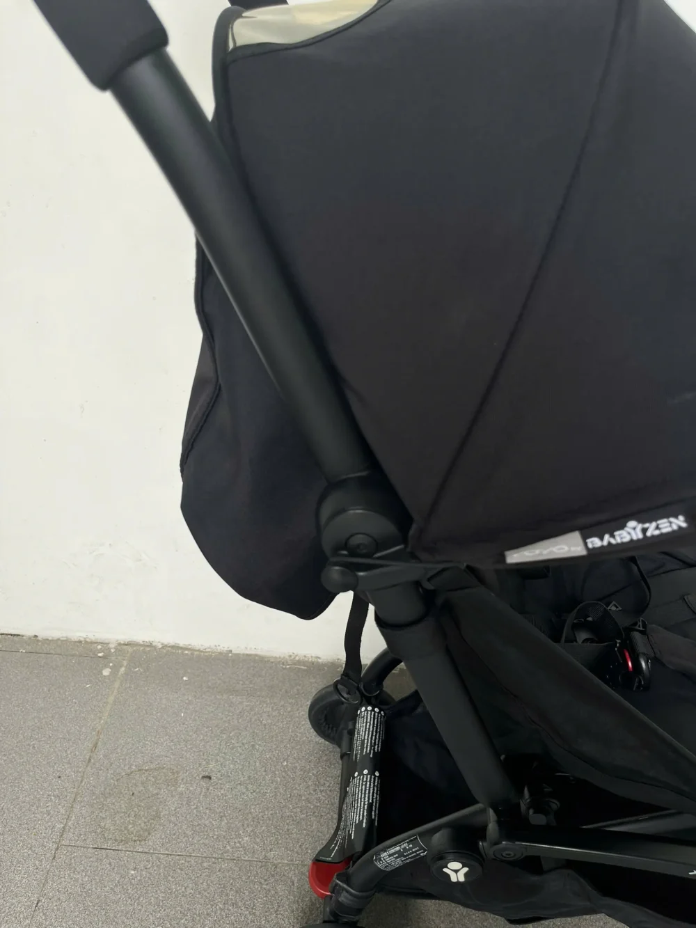 Xe đẩy yoyo+ màu đen - Ảnh 12