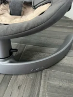 Nôi nuna leaf curv màu xám lót be kèm thanh đồ chơi 0-60kg - Ảnh 35
