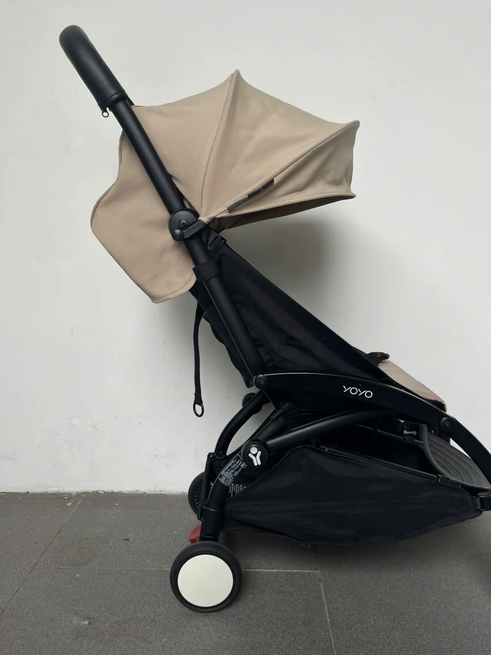 Xe đẩy yoyo+ màu be (đã kèm bọc tay nắm) - Ảnh 12