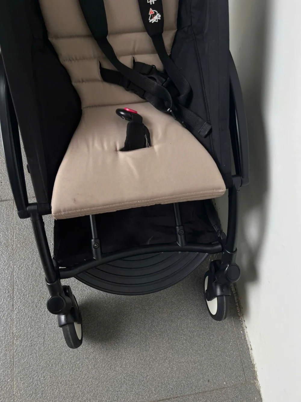 Xe đẩy yoyo+ màu be (đã kèm bọc tay nắm) - Ảnh 5