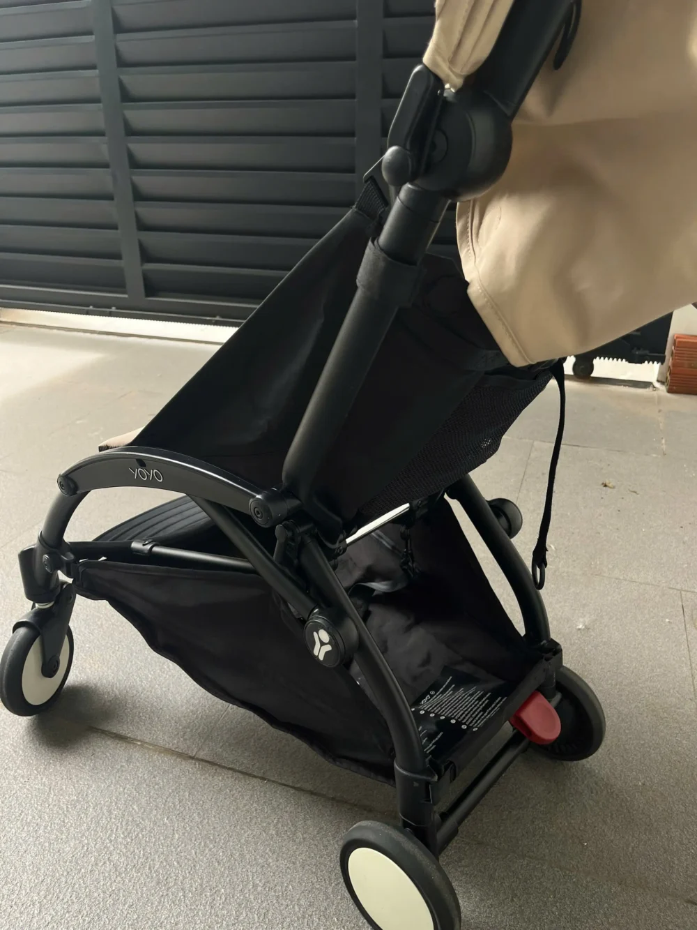 Xe đẩy yoyo+ màu be (đã kèm bọc tay nắm) - Ảnh 8