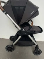 Xe đẩy Nuna triv màu xám đậm khung bạc (2) - Ảnh 10