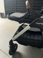 Xe đẩy Nuna triv màu xám đậm khung bạc (2) - Ảnh 14