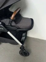 Xe đẩy Nuna triv màu xám đậm khung bạc (2) - Ảnh 7