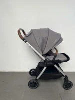 Xe đẩy Nuna triv màu xám nhạt khung bạc 0-4 tuổi - Ảnh 11