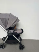 Xe đẩy Nuna triv màu xám nhạt khung bạc 0-4 tuổi - Ảnh 12