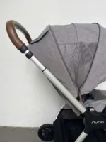 Xe đẩy Nuna triv màu xám nhạt khung bạc 0-4 tuổi - Ảnh 13