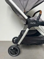Xe đẩy Nuna triv màu xám nhạt khung bạc 0-4 tuổi - Ảnh 14