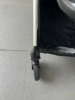 Xe đẩy Nuna triv màu xám nhạt khung bạc 0-4 tuổi - Ảnh 4