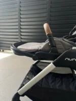 Xe đẩy Nuna triv màu xám nhạt khung bạc 0-4 tuổi - Ảnh 6