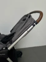 Xe đẩy Nuna triv màu xám nhạt khung bạc 0-4 tuổi - Ảnh 8