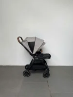 Xe đẩy Nuna triv màu xám nhạt khung đen 0-4 tuổi - Ảnh 10