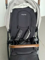 Xe đẩy Nuna triv màu xám nhạt khung đen 0-4 tuổi - Ảnh 8