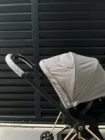 Xe đẩy Cybex mios 2 màu xám kem khung rose gold (kèm sẵn bọc tay cầm xe đẩy) 0-4 tuổi - Ảnh 10