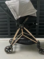 Xe đẩy Cybex mios 2 màu xám kem khung rose gold (kèm sẵn bọc tay cầm xe đẩy) 0-4 tuổi - Ảnh 11