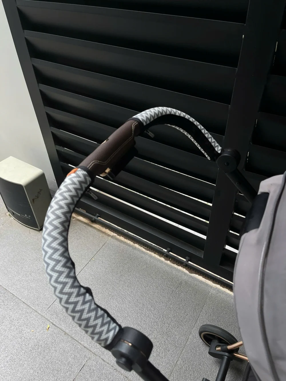 Xe đẩy Cybex mios 2 màu xám kem khung rose gold (kèm sẵn bọc tay cầm xe đẩy) 0-4 tuổi - Ảnh 16
