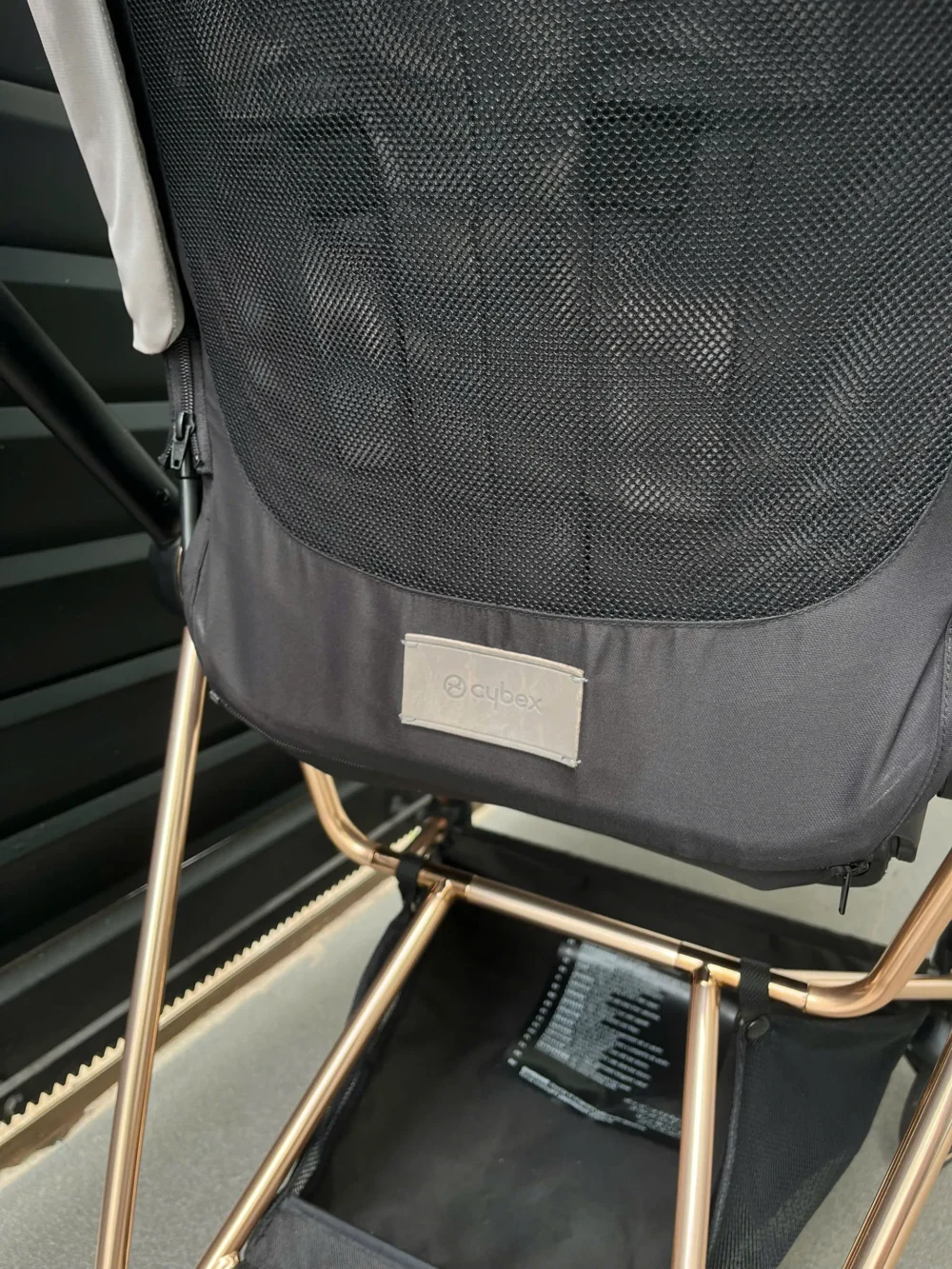 Xe đẩy Cybex mios 2 màu xám kem khung rose gold (kèm sẵn bọc tay cầm xe đẩy) 0-4 tuổi - Ảnh 18