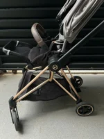 Xe đẩy Cybex mios 2 màu xám kem khung rose gold (kèm sẵn bọc tay cầm xe đẩy) 0-4 tuổi - Ảnh 6