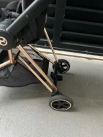 Xe đẩy Cybex mios 2 màu xám kem khung rose gold (kèm sẵn bọc tay cầm xe đẩy) 0-4 tuổi - Ảnh 8