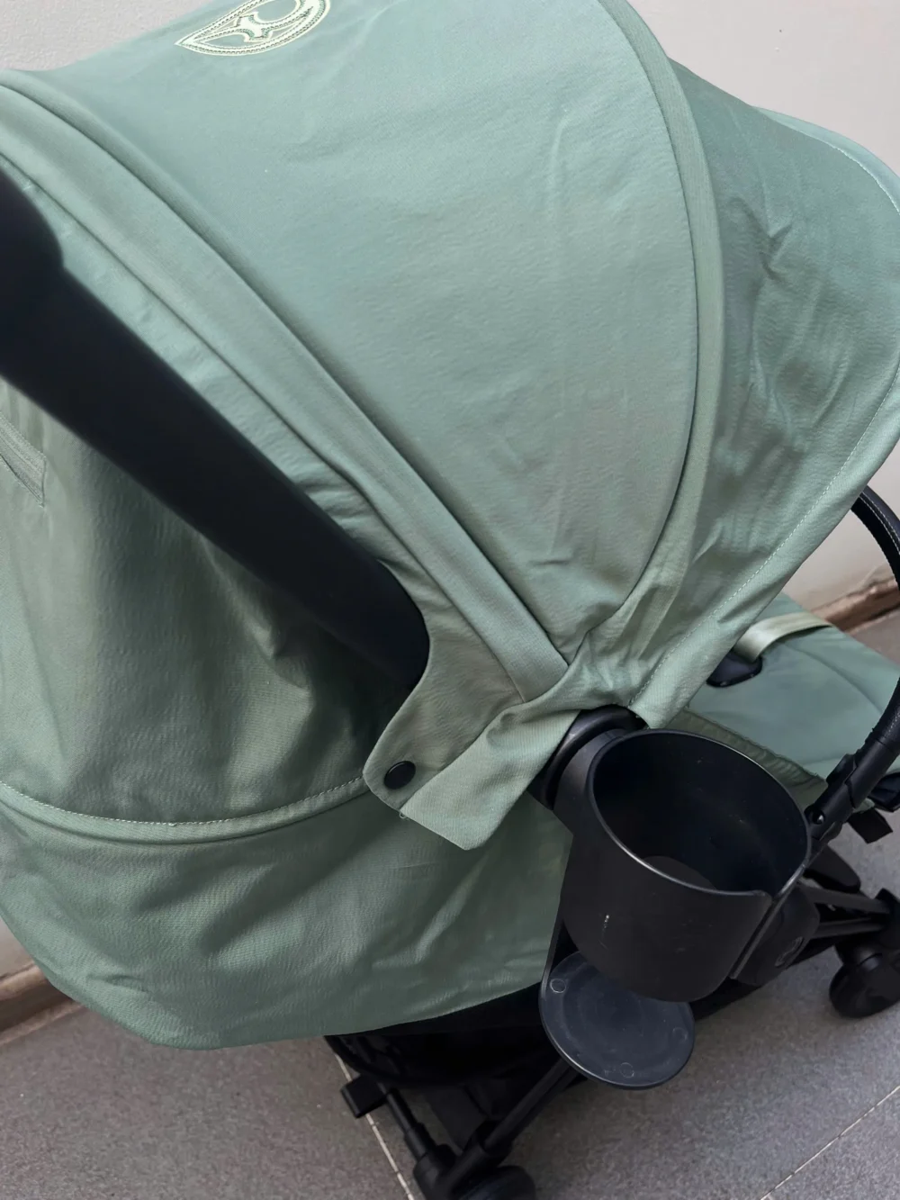 Xe đẩy Cybex Coya màu xanh (kèm sẵn bumper và cup holder) - Ảnh 6