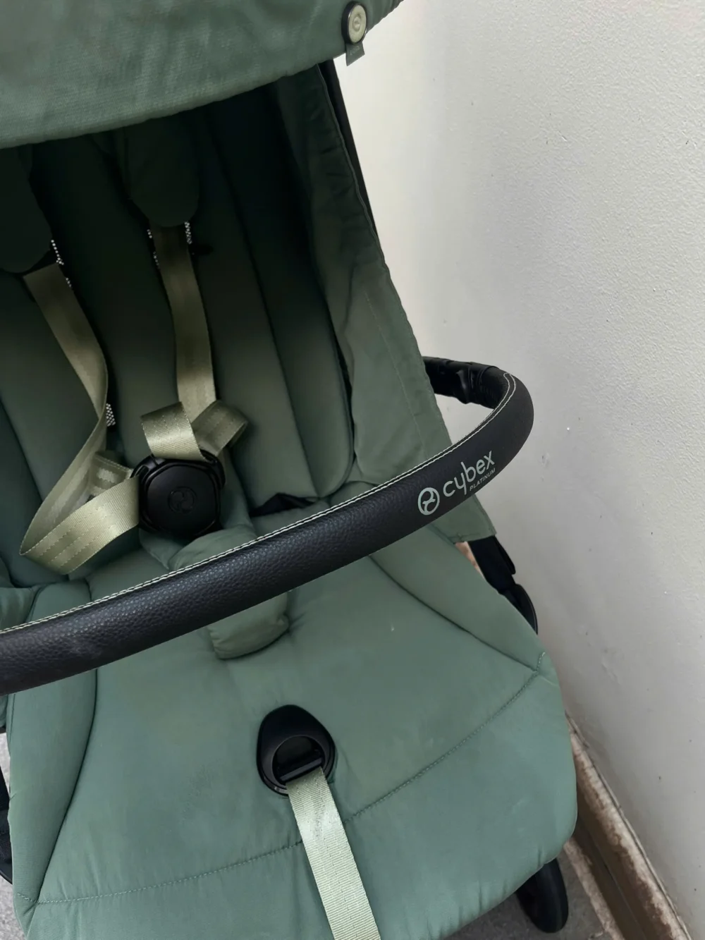 Xe đẩy Cybex Coya màu xanh (kèm sẵn bumper và cup holder) - Ảnh 9