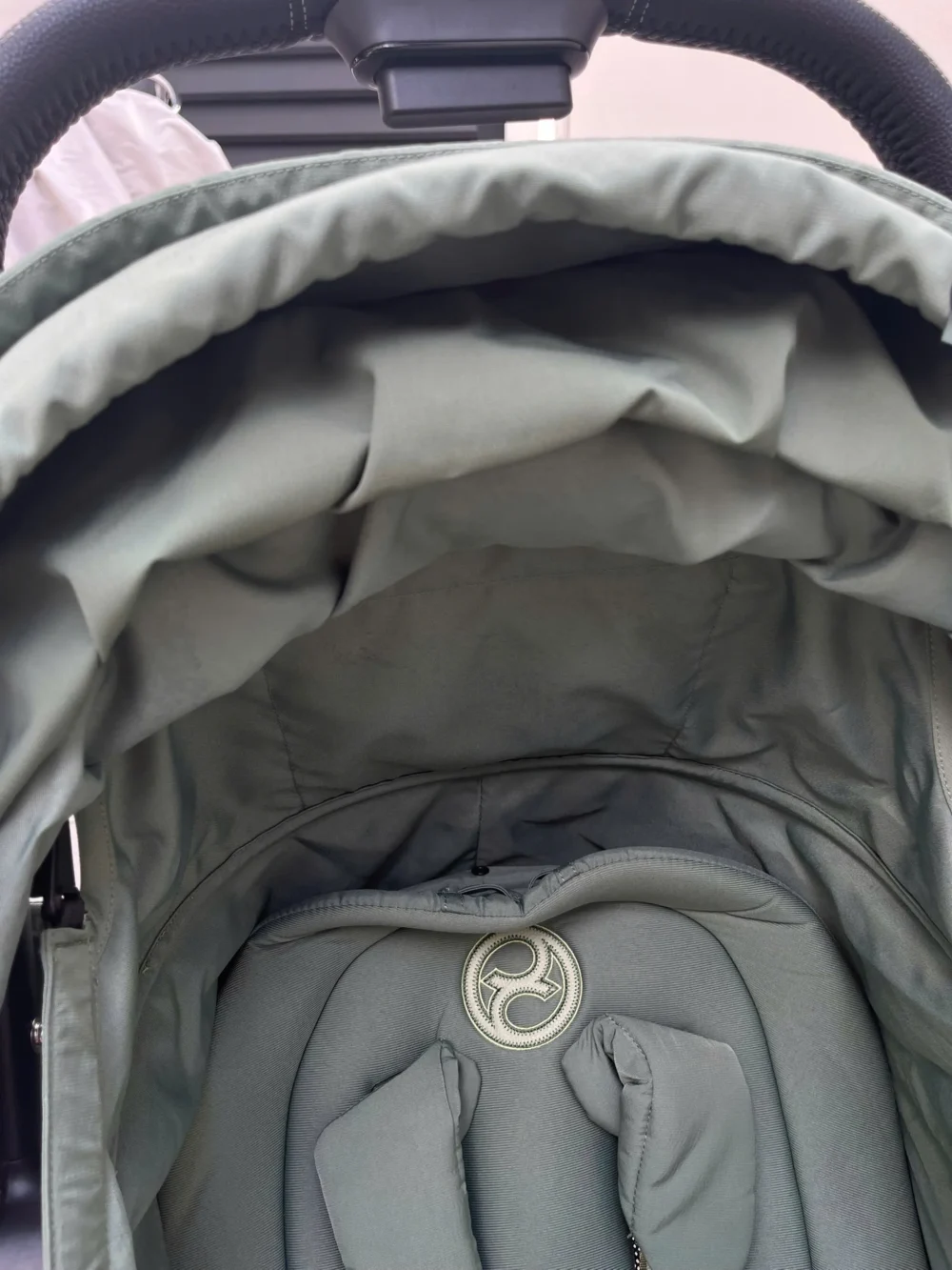 Xe đẩy Cybex Coya màu xanh (kèm sẵn bumper và cup holder) - Ảnh 11
