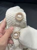 Địu Ergo baby Omni Breeze màu be còn box - Ảnh 15