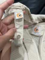 Địu Ergo baby Omni Breeze màu be còn box - Ảnh 8
