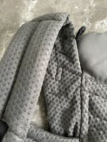 Địu Ergo baby Omni Breeze màu xám đậm (ko box) - Ảnh 3