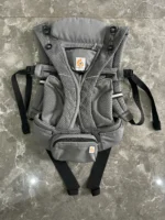 Địu Ergo baby Omni Breeze màu xám đậm (ko box) - Ảnh 4