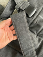 Địu Baby bjorn one cotton mix màu denim grey x cotton grey (còn box) 0-4 tuổi - Ảnh 9