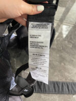Địu Baby bjorn one cotton mix màu denim grey x cotton grey (còn box) 0-4 tuổi - Ảnh 10