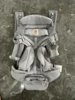 Địu Ergo baby Omni 360 cool air mesh màu xám nhạt - Ảnh 11