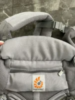 Địu Ergo baby Omni 360 cool air mesh màu xám nhạt - Ảnh 23