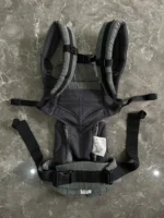 Địu Ergo baby Omni 360 cool air mesh màu xám đậm phối đen - Ảnh 12