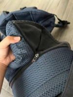 Địu Baby bjorn one air 3D mesh màu xanh navy 3kg2-15kg - Ảnh 2