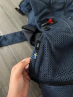 Địu Baby bjorn one air 3D mesh màu xanh navy 3kg2-15kg - Ảnh 5