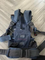 Địu Baby bjorn one air 3D mesh màu xanh navy 3kg2-15kg - Ảnh 10