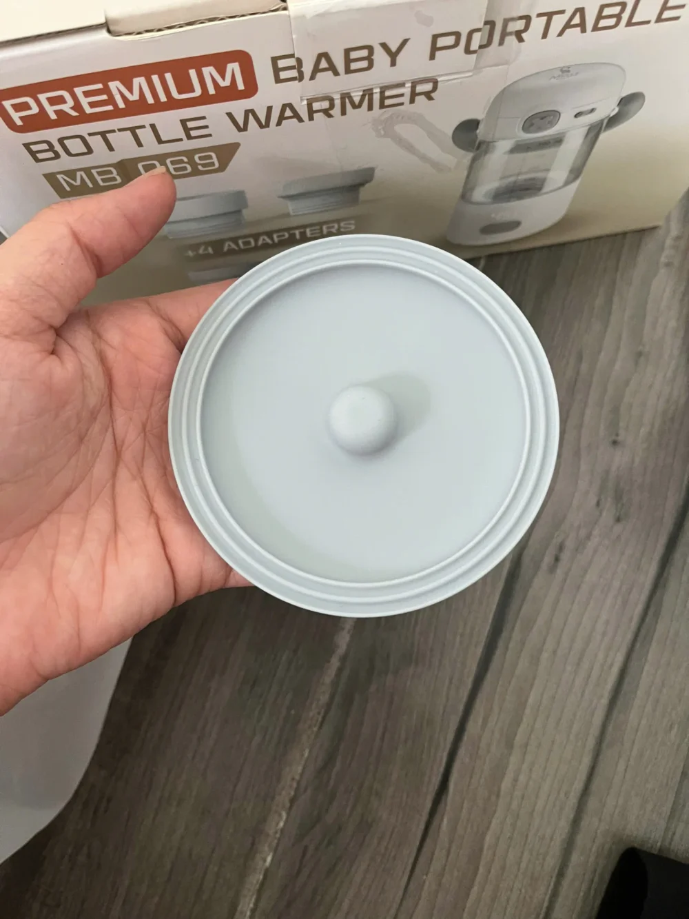 Máy hâm sữa di động cầm tay Moaz bébé MB069 tặng 4 cổ bình (như mới còn bảo hành 12 tháng) - Ảnh 9