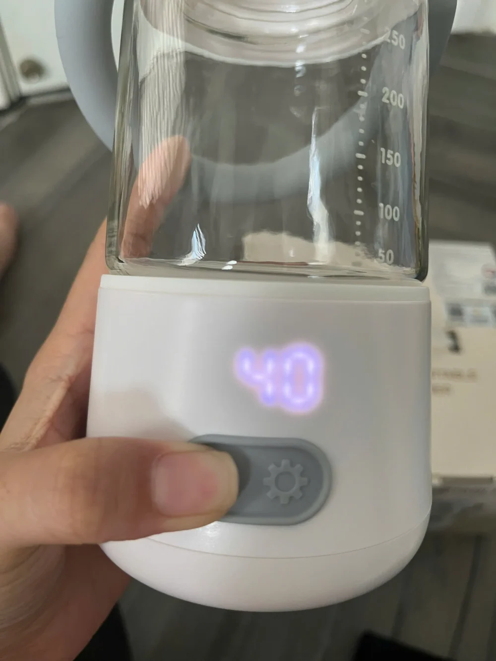 Máy hâm sữa di động cầm tay Moaz bébé MB069 tặng 4 cổ bình (như mới còn bảo hành 12 tháng) - Ảnh 3