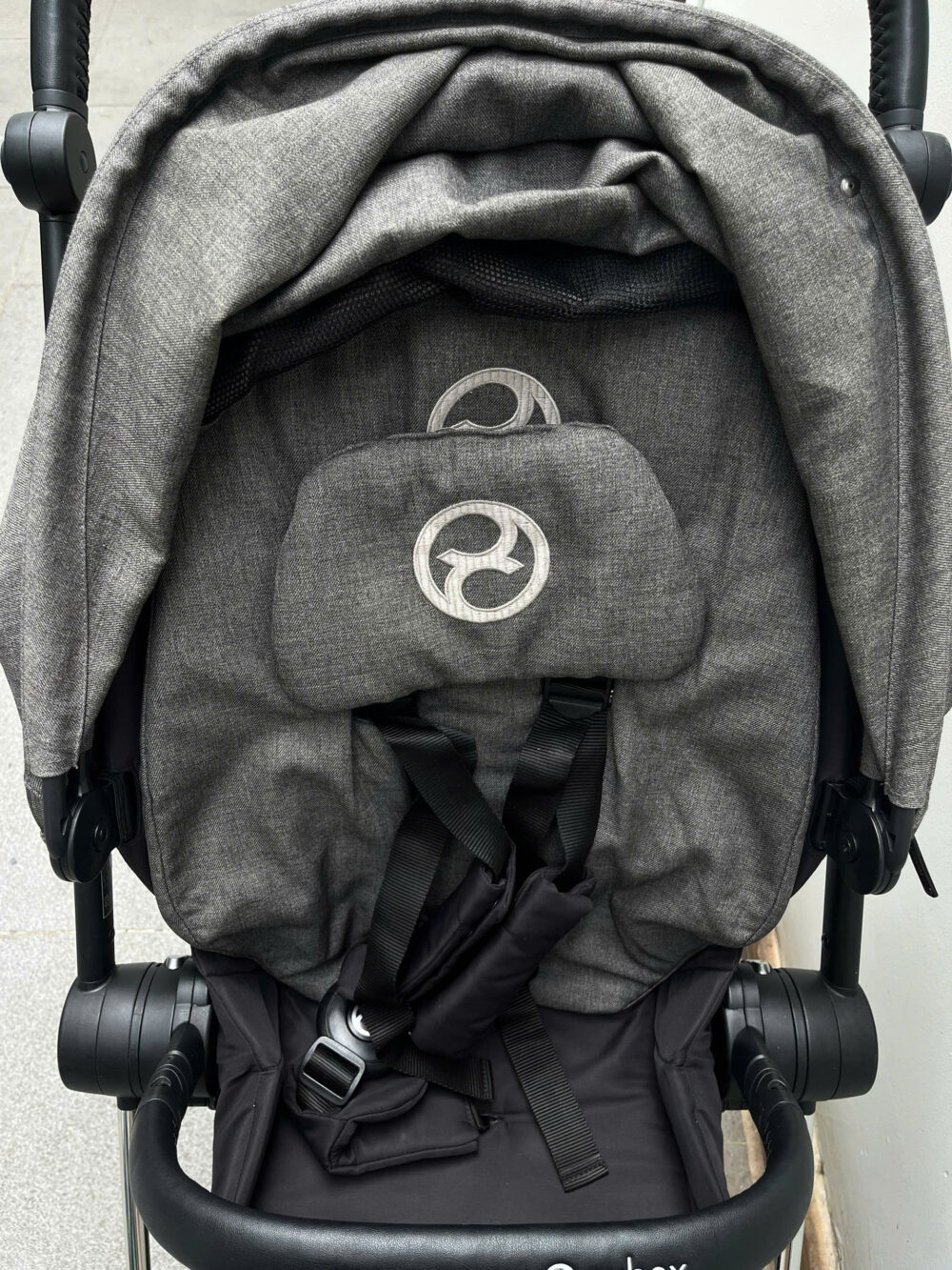 Xe đẩy Cybex mios 1 (xám khung bạc) 0-4 tuổi - Ảnh 10