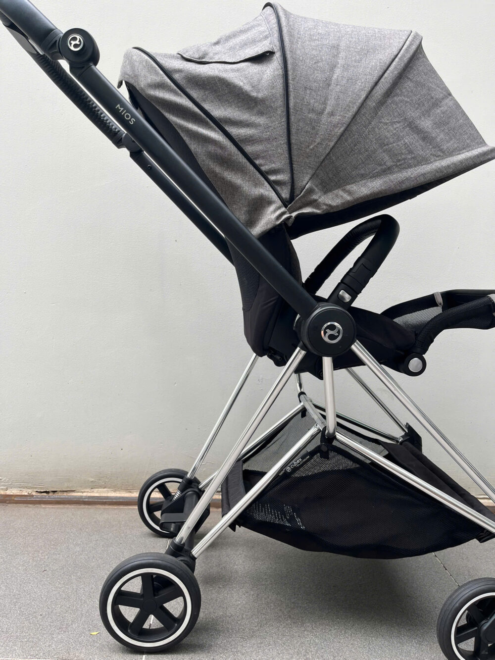 Xe đẩy Cybex mios 1 (xám khung bạc) 0-4 tuổi - Ảnh 11