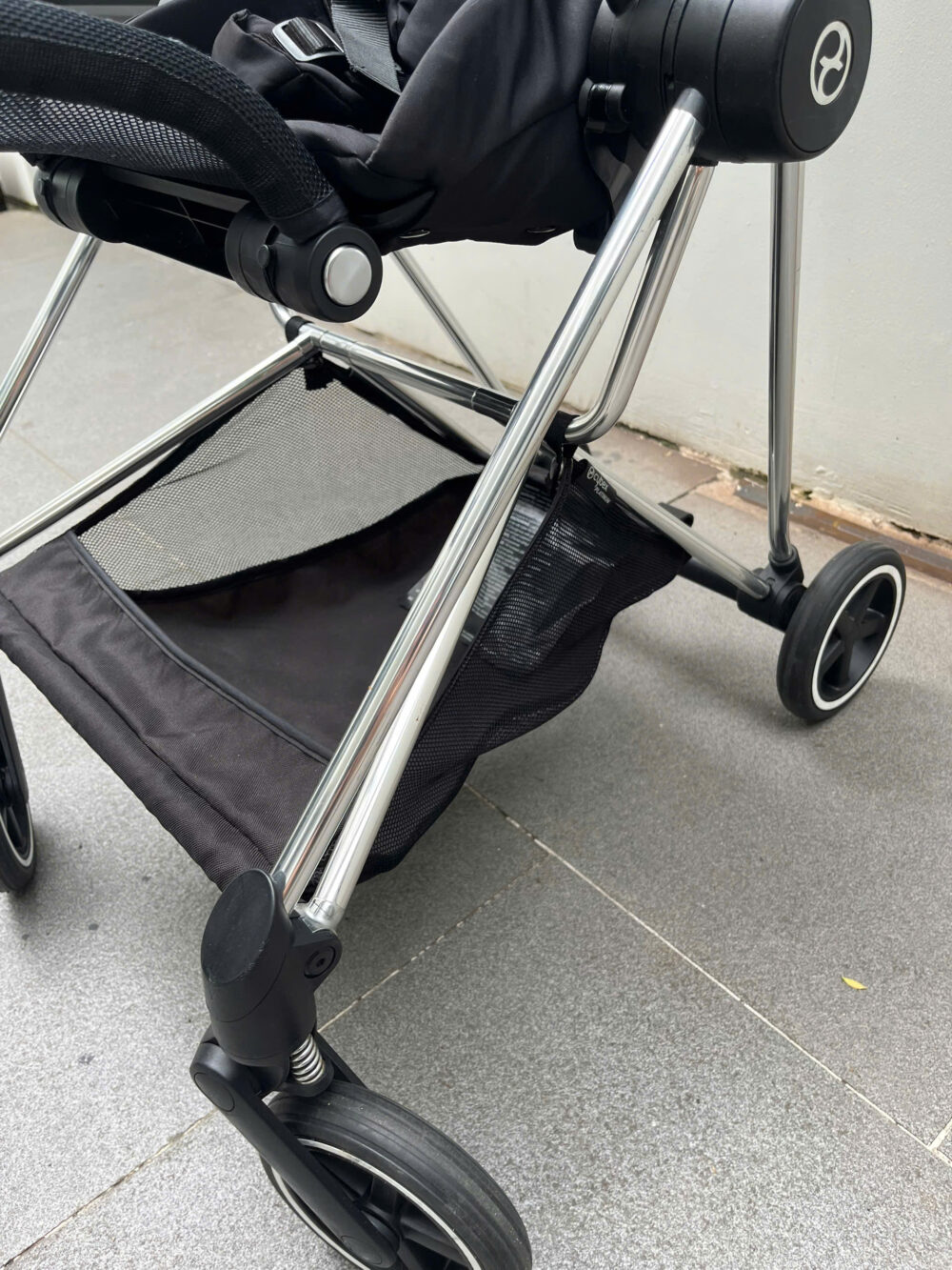 Xe đẩy Cybex mios 1 (xám khung bạc) 0-4 tuổi - Ảnh 4