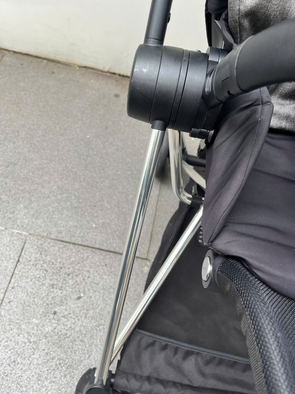 Xe đẩy Cybex mios 1 (xám khung bạc) 0-4 tuổi - Ảnh 5