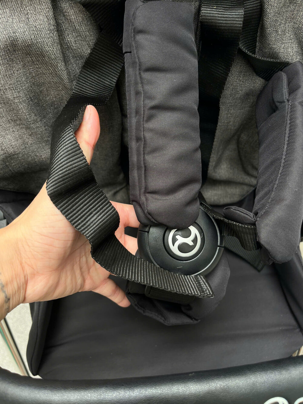 Xe đẩy Cybex mios 1 (xám khung bạc) 0-4 tuổi - Ảnh 7