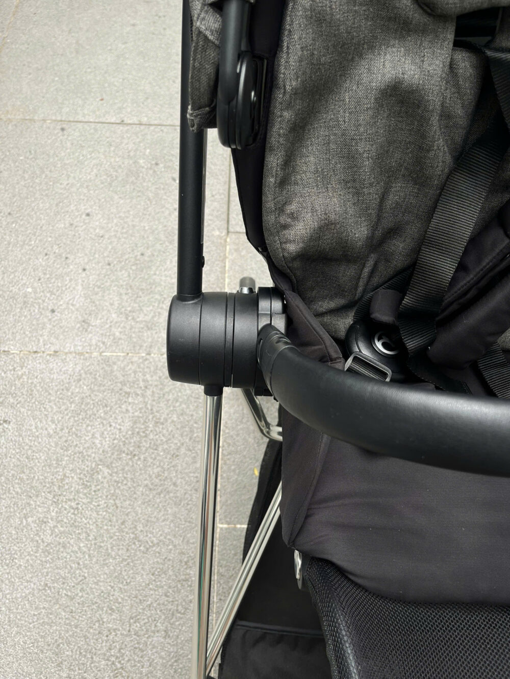 Xe đẩy Cybex mios 1 (xám khung bạc) 0-4 tuổi - Ảnh 9