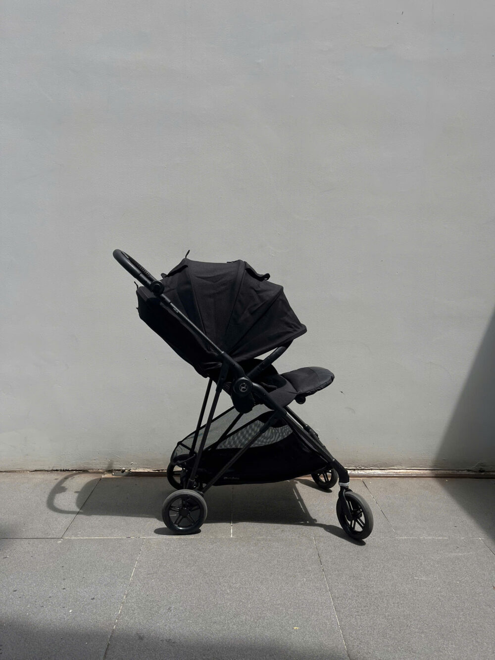 Xe đẩy Cybex Melio carbon full đen - Ảnh 6