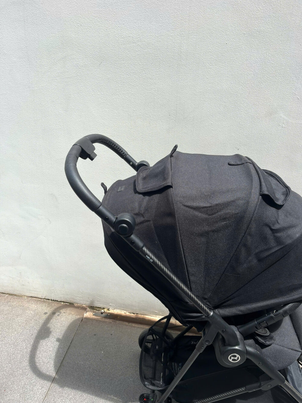 Xe đẩy Cybex Melio carbon full đen - Ảnh 7